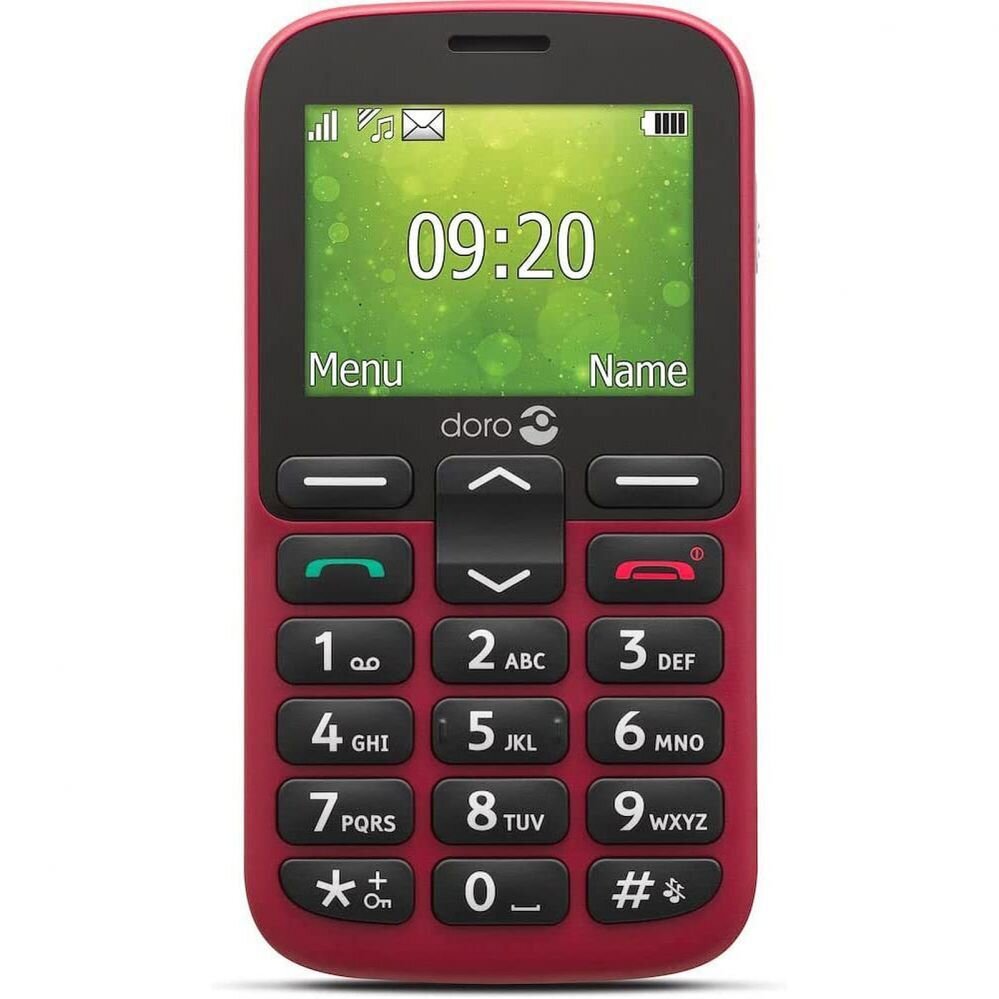 Doro 1380 Red kaina ir informacija | Mobilieji telefonai | pigu.lt