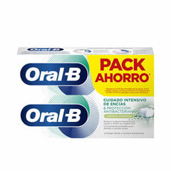 Dantų pasta Oral-B Gums Intensive Care Cleaning Toothpaste, 2 x 75 ml kaina ir informacija | Dantų šepetėliai, pastos | pigu.lt