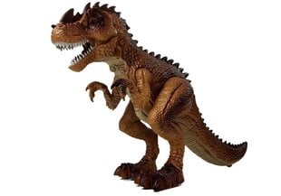 Тираннозавр в движении со звуком и светом, Lean Toys цена и информация | Игрушки для мальчиков | pigu.lt