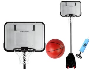 Krepšinio stovas su kamuoliu ir lanku, Hong Deng, 75 x 65 x 250 cm kaina ir informacija | Krepšinio stovai | pigu.lt