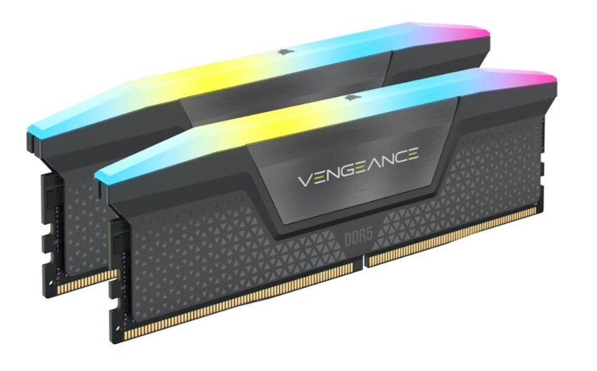 Corsair Vengeance RGB (CMH32GX5M2B6400C32) kaina ir informacija | Operatyvioji atmintis (RAM) | pigu.lt