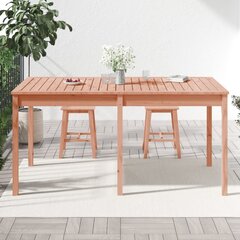 vidaXL Sodo stalas, 159,5x82,5x76cm, duoglas eglės medienos masyvas kaina ir informacija | Lauko stalai, staliukai | pigu.lt