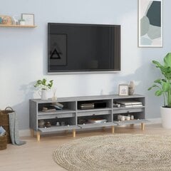 vidaXL Televizoriaus spintelė, betono pilka, 150x30x44,5cm, mediena kaina ir informacija | TV staliukai | pigu.lt