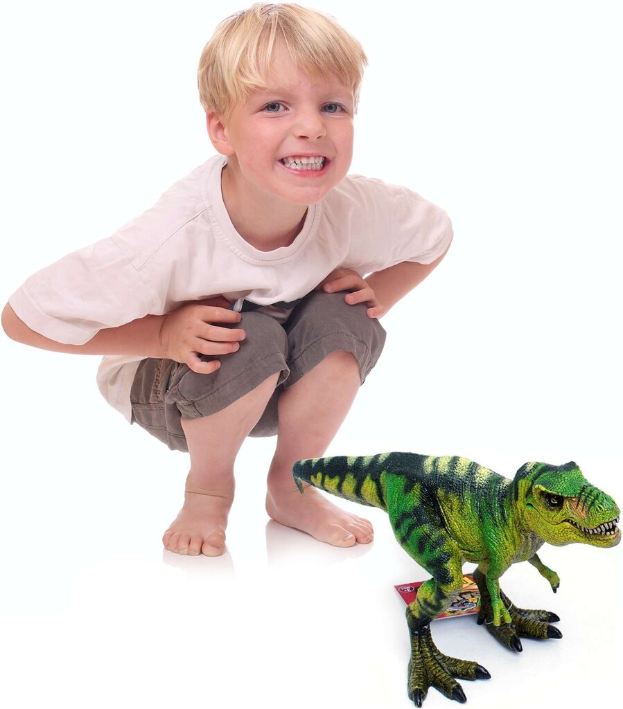 Figūrėlė dinozauro T-Rex, 13 cm kaina ir informacija | Žaislai berniukams | pigu.lt