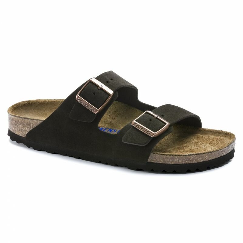 Šlepetės vyrams Birkenstock U 951313, juodos цена и информация | Vyriškos šlepetės, basutės | pigu.lt