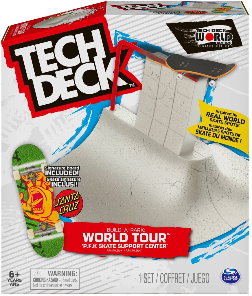 Triukų rampa su priedais Tech Deck kaina ir informacija | Žaislai berniukams | pigu.lt