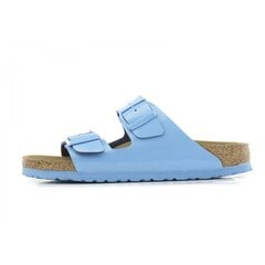 Šlepetės moterims Birkenstock Arizona BF, mėlynos цена и информация | Женские босоножки | pigu.lt