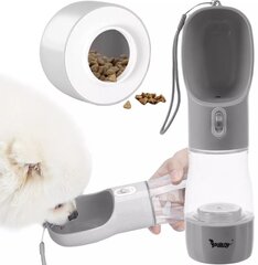 Бутылка для воды с миской для собак цена и информация | Миски, ящики для корма | pigu.lt