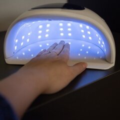 Профессиональная УФ лампа для ногтей 48 LED Beautylushh L123 цена и информация | Аппараты для маникюра и педикюра | pigu.lt