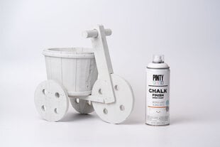 Матовая аэрозольная краска на водной основе Broken White CHALK PintyPlus 400ml цена и информация | Краска | pigu.lt