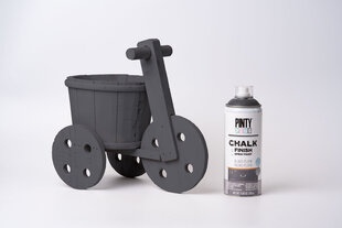 Матовая аэрозольная краска на водной основе Black Plumb CHALK PintyPlus 400ml цена и информация | Краска | pigu.lt