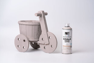 Матовая аэрозольная краска на водной основе Ash Grey CHALK PintyPlus 400ml цена и информация | Краска | pigu.lt