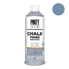 Матовая аэрозольная краска на водной основе Blue Indigo CHALK PintyPlus 400ml цена и информация | Краска | pigu.lt