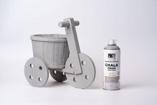 Матовая аэрозольная краска на водной основе Ash Grey CHALK PintyPlus 400ml цена и информация | Краска | pigu.lt