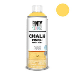 Purškiami dažai PintyPlus Chalk, geltoni, 400ml kaina ir informacija | Dažai | pigu.lt