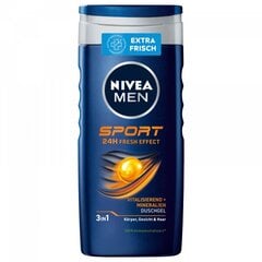 Dušo želė Nivea Men Sport, 250 ml kaina ir informacija | Dušo želė, aliejai | pigu.lt