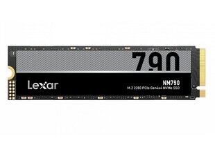 Lexar NM790 512GB M.2 2280 (LNM790X512G-RNNNG) цена и информация | Внутренние жёсткие диски (HDD, SSD, Hybrid) | pigu.lt