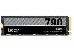 Lexar NM790 1TB M.2 2280 (LNM790X001T-RNNNG) цена и информация | Внутренние жёсткие диски (HDD, SSD, Hybrid) | pigu.lt