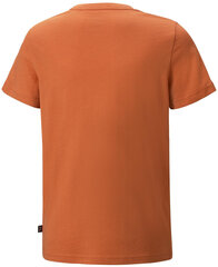 Футболки Puma Ess Logo Tee Orange 586960 94 586960 94/128 цена и информация | Рубашки для мальчиков | pigu.lt