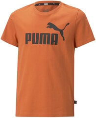 Футболки Puma Ess Logo Tee Orange 586960 94 586960 94/128 цена и информация | Рубашка для мальчиков | pigu.lt