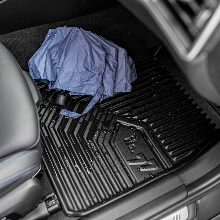 Guminiai Premium 77 kilimėliai Audi A4 B9 2015-2023 цена и информация | Modeliniai guminiai kilimėliai | pigu.lt