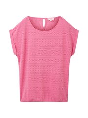 Tom Tailor marškinėliai moterims 4066887744624, rožiniai kaina ir informacija | Marškinėliai moterims | pigu.lt