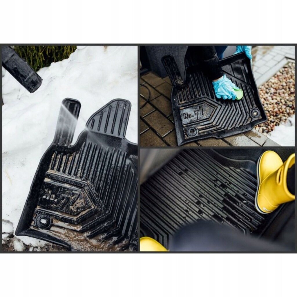 Guminiai Premium 77 kilimėliai Mercedes G II W463 1990-2018 kaina ir informacija | Modeliniai guminiai kilimėliai | pigu.lt