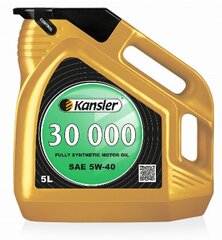 Kansler SAE 5W-40 Fully syntchetic моторное масло, 5л. цена и информация | Моторные масла | pigu.lt