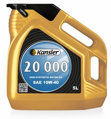 Масло моторное Kansler SAE 10W-40 Semi syntchetic, 5л. цена и информация | Моторные масла | pigu.lt