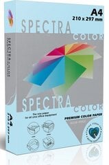 Spalvotas popierius Spectra Color, A4, 80gsm, 500 lapų, šviesiai mėlynas kaina ir informacija | Sąsiuviniai ir popieriaus prekės | pigu.lt