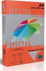 Spalvotas popierius Spectra Color, A4, 80gsm, 500 lapų, intens. raudonas kaina ir informacija | Sąsiuviniai ir popieriaus prekės | pigu.lt