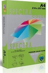 Spalvotas popierius Spectra Color, A4, 80gsm, 500 lapų, intens. žalias kaina ir informacija | Sąsiuviniai ir popieriaus prekės | pigu.lt