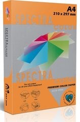 Цветная бумага SPECTRA COLOR, А4, 160г/м2, 250 листов, IT240 SAFFRON (интенсивный оранжевый сп.) цена и информация | Тетради и бумажные товары | pigu.lt