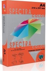 Цветная бумага SPECTRA COLOR, А4, 160гр, 250 листов, IT250 RED (интенсивный красный сп.) цена и информация | Тетради и бумажные товары | pigu.lt