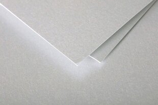 Декоративный конверт Pollen, Clairefontaine, C6 (114x162мм), 120г/м2, глянцевый, серебристый сп. цена и информация | Конверты, открытки | pigu.lt