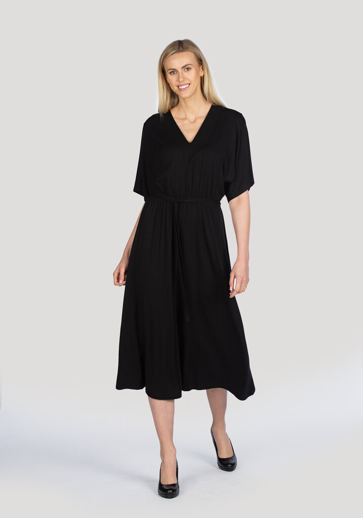 Suknelė moterims Utenos trikotažas,juoda kaina ir informacija | Suknelės | pigu.lt