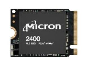 Micron 2400 512GB M.2 2230 (MTFDKBK512QFM-1BD1AABYYR) kaina ir informacija | Vidiniai kietieji diskai (HDD, SSD, Hybrid) | pigu.lt