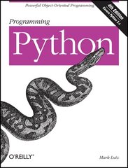 Programming Python 4th edition kaina ir informacija | Ekonomikos knygos | pigu.lt