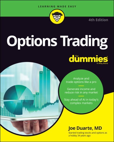 Options Trading For Dummies 4th edition kaina ir informacija | Ekonomikos knygos | pigu.lt