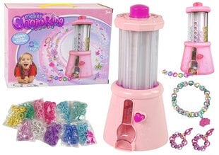 Papuošalų gaminimo mašina, rožinė kaina ir informacija | Žaislai mergaitėms | pigu.lt