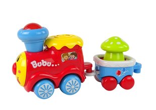Traukinys su šviesos ir garso efektais LeanToys kaina ir informacija | Žaislai kūdikiams | pigu.lt