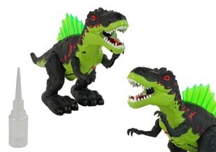 Динозавр, плюющийся огнем, Lean Toys, зеленый цена и информация | Игрушки для мальчиков | pigu.lt