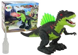 Динозавр, плюющийся огнем, Lean Toys, зеленый цена и информация | Игрушки для мальчиков | pigu.lt