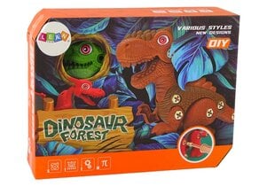 Конструктор "Динозавр", Lean Toys цена и информация | Конструкторы и кубики | pigu.lt