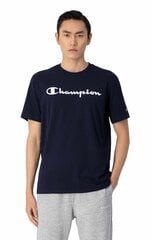 Champion marškinėliai vyrams 77971, mėlyni цена и информация | Футболка мужская | pigu.lt
