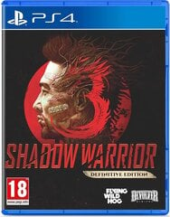 Shadow Warrior 3 Definitive Edition, PS4 цена и информация | Компьютерные игры | pigu.lt