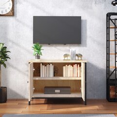 vidaXL TV spintelė su durelėmis, ąžuolo, 60x35x45cm, mediena kaina ir informacija | TV staliukai | pigu.lt