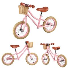 Balansinis dvirtis Nils Fun RB031, rožinis цена и информация | Балансировочные велосипеды | pigu.lt