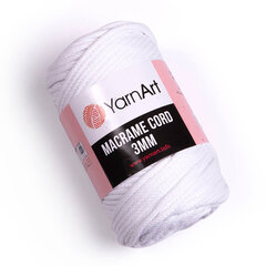 Нитки для вязания YarnArt Macrame Cord 3 MM 250г, цвет 751 цена и информация | Принадлежности для вязания | pigu.lt