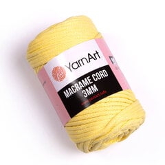 Mezgimo siūlai YarnArt Macrame Cord 3 MM 90g, spalva 754 kaina ir informacija | Mezgimui | pigu.lt